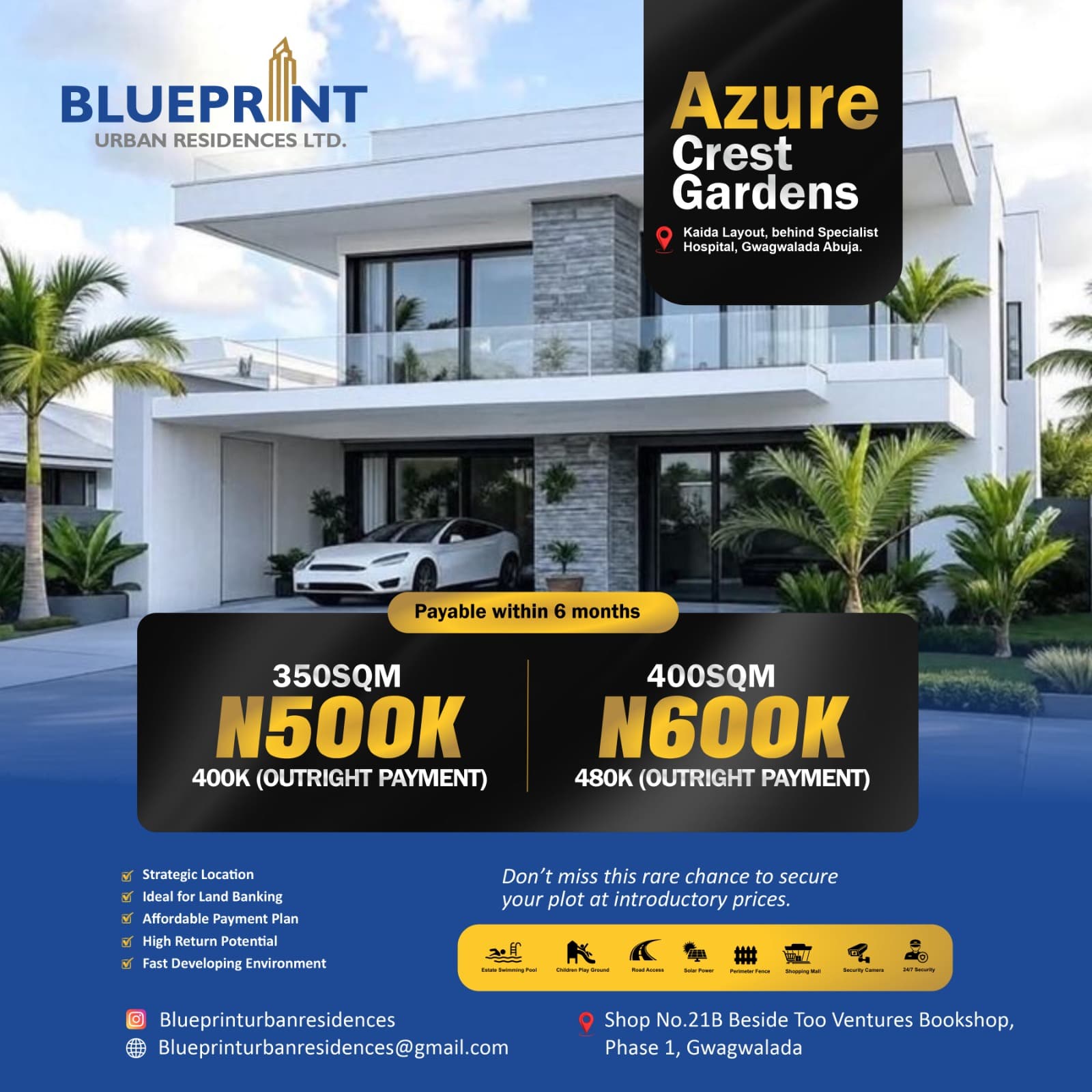 Azure crest